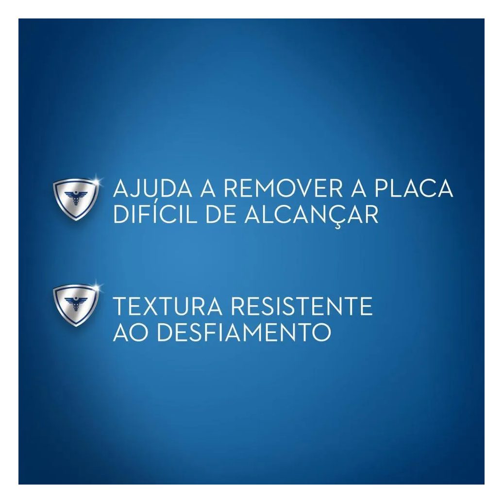 Kit 2 Fio Dental Oral-b Essential Floss Encerado Menta 50m