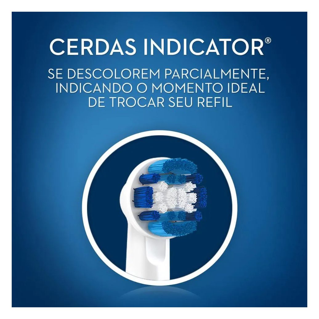 Refil Escova Elétrica Oral-B Precision Clean - 4 unidades