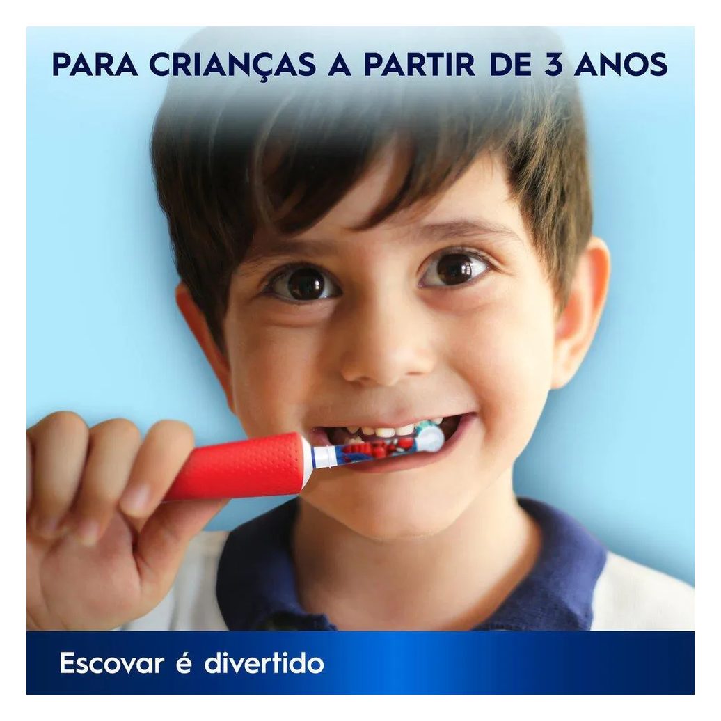 Refis para Escova Elétrica Oral-B Spiderman 2 unidades