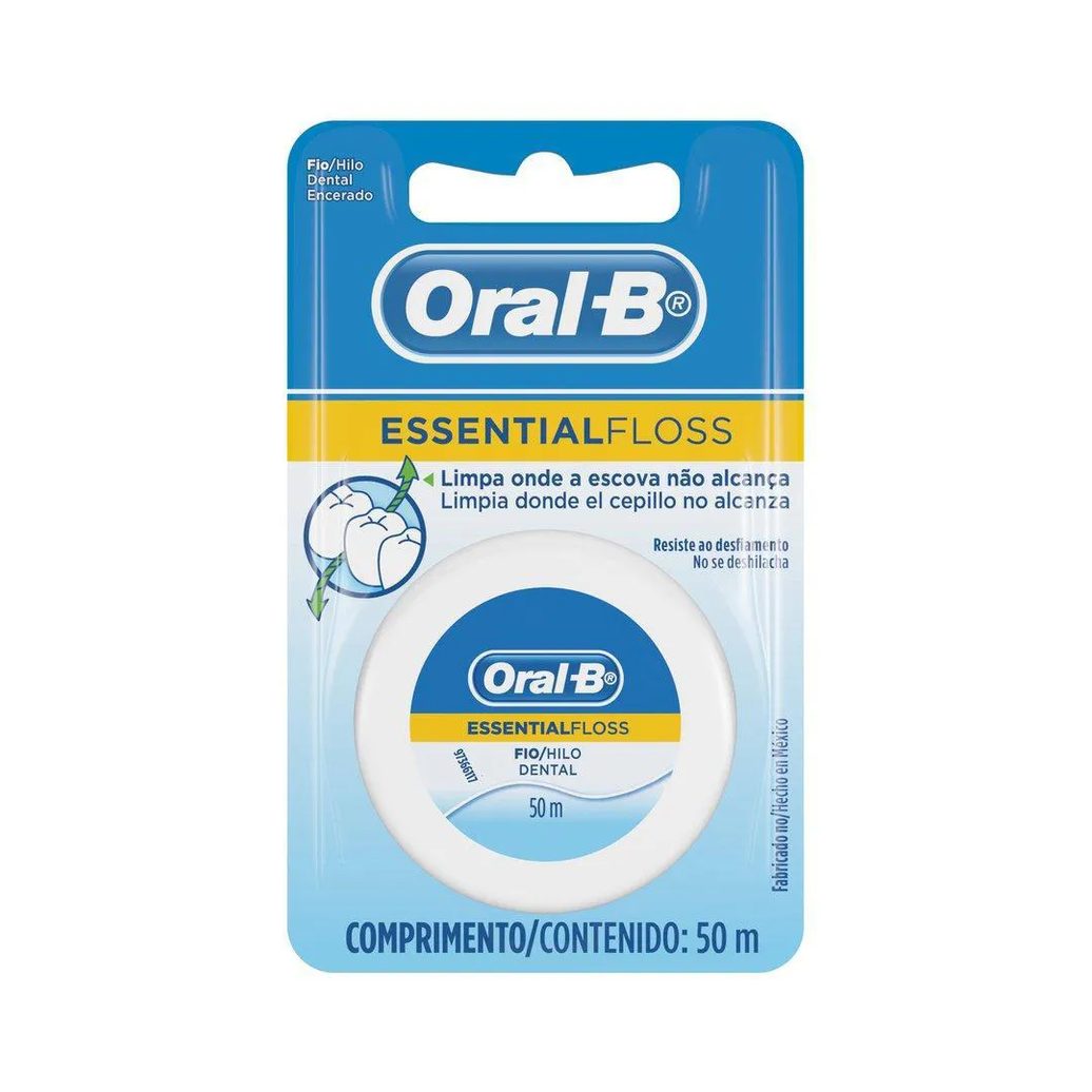 Fio Dental Oral-b Essential Floss 50m