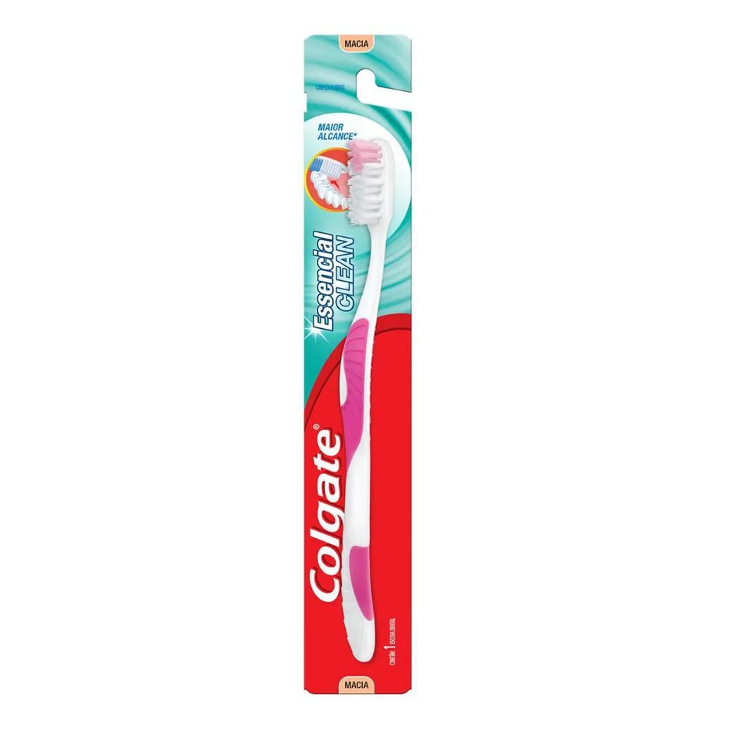 Escova Dental Colgate Essencial Clean