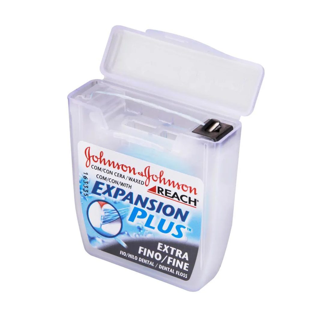 Fio Dental J&j Reach Expansion Plus Extra Fino 50m