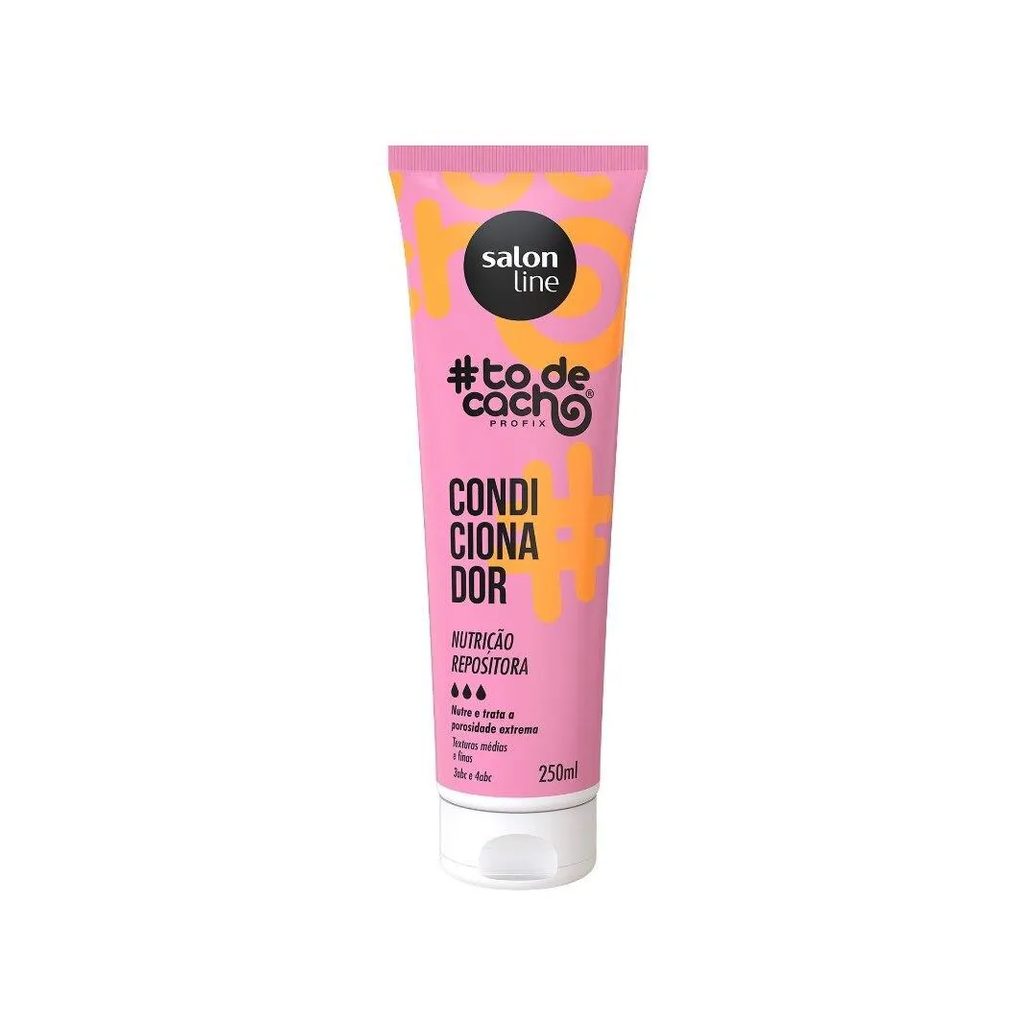 Condicionador Vegano #todecacho Nutrição Repositora 250ml