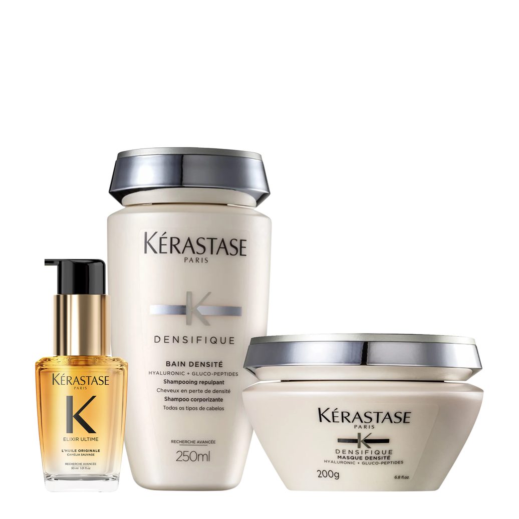 Kit Kérastase Densifique L’Huile Originale Travel Size Trio (3 Produtos)