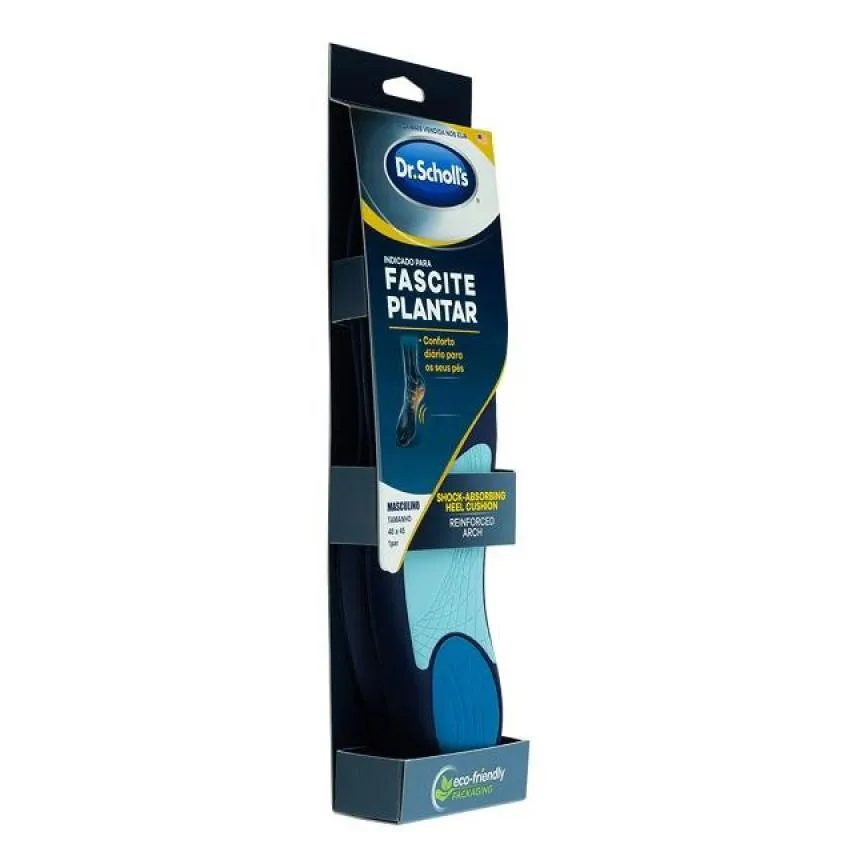 Palmilha Dr. Scholls P/ Alivio da Fascite Plantar (esporao) 40-45