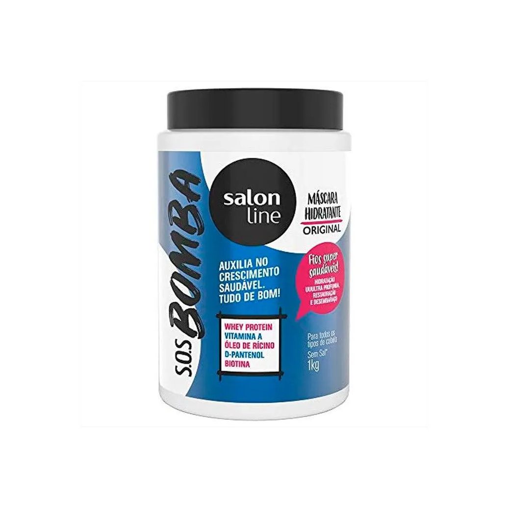 Máscara de Hidratação Salon Line Sos Bomba Vitaminas 1kg