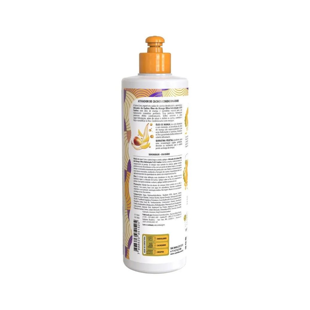 Ativador de Cachos Salon Line Sos Umidificador 500ml
