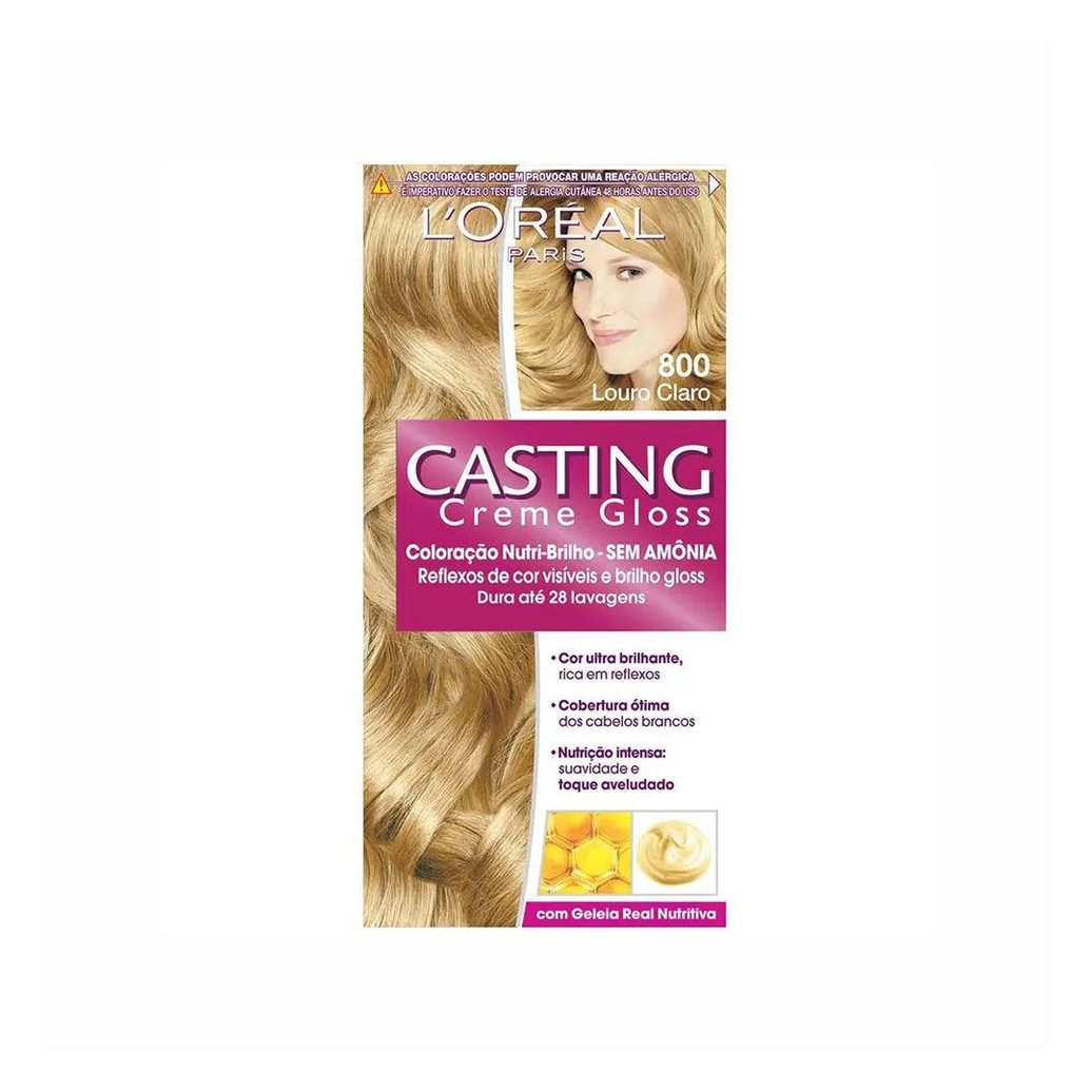 Tonalizante Casting Creme Gloss 800 Louro Claro