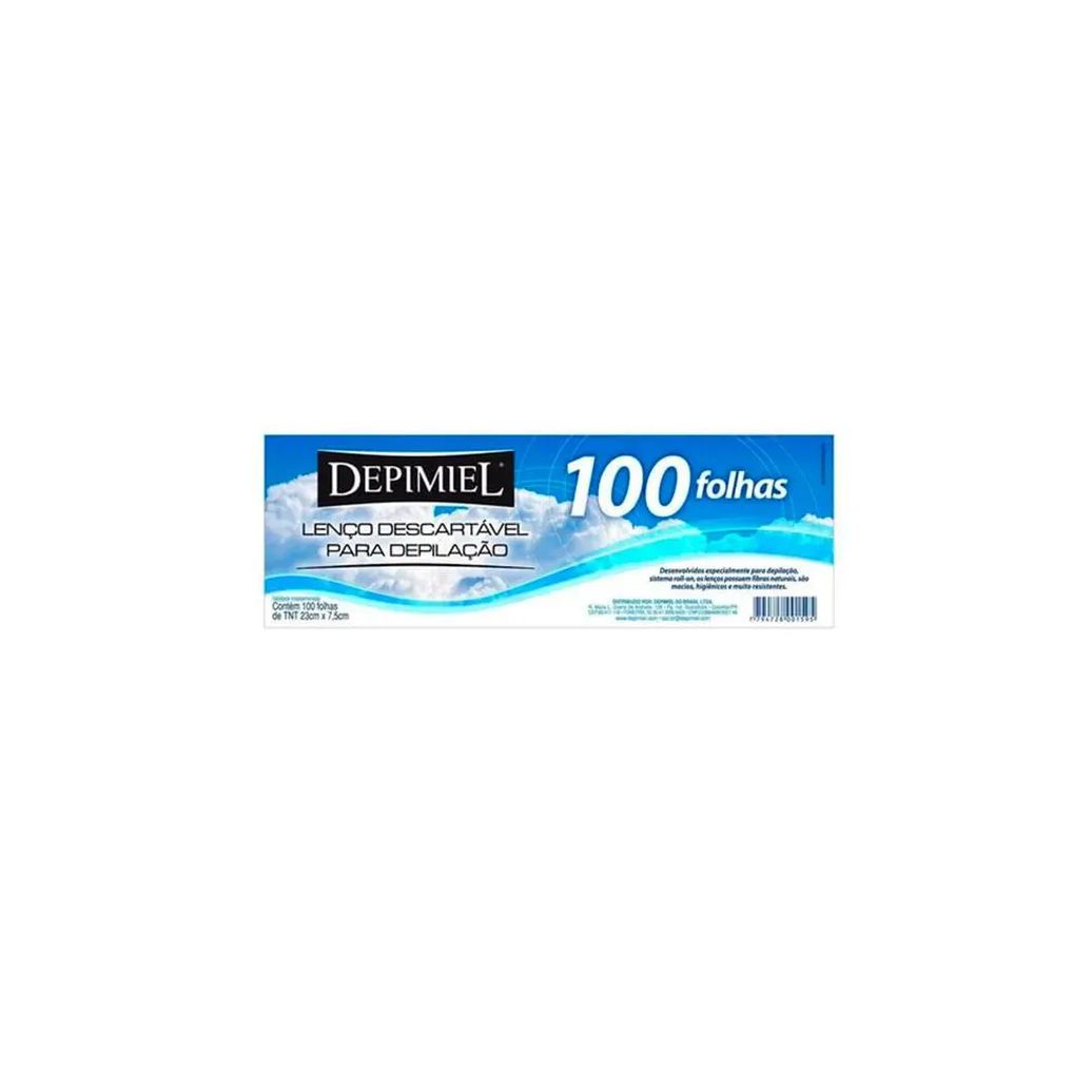 Papel Depilatório Depimiel 100fls