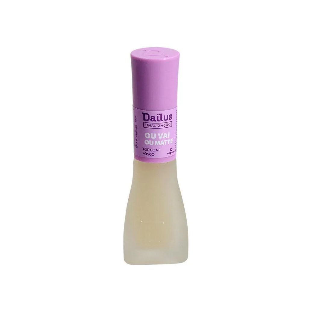 Top Coat Fosco Ou Vai Ou Matte 8ml