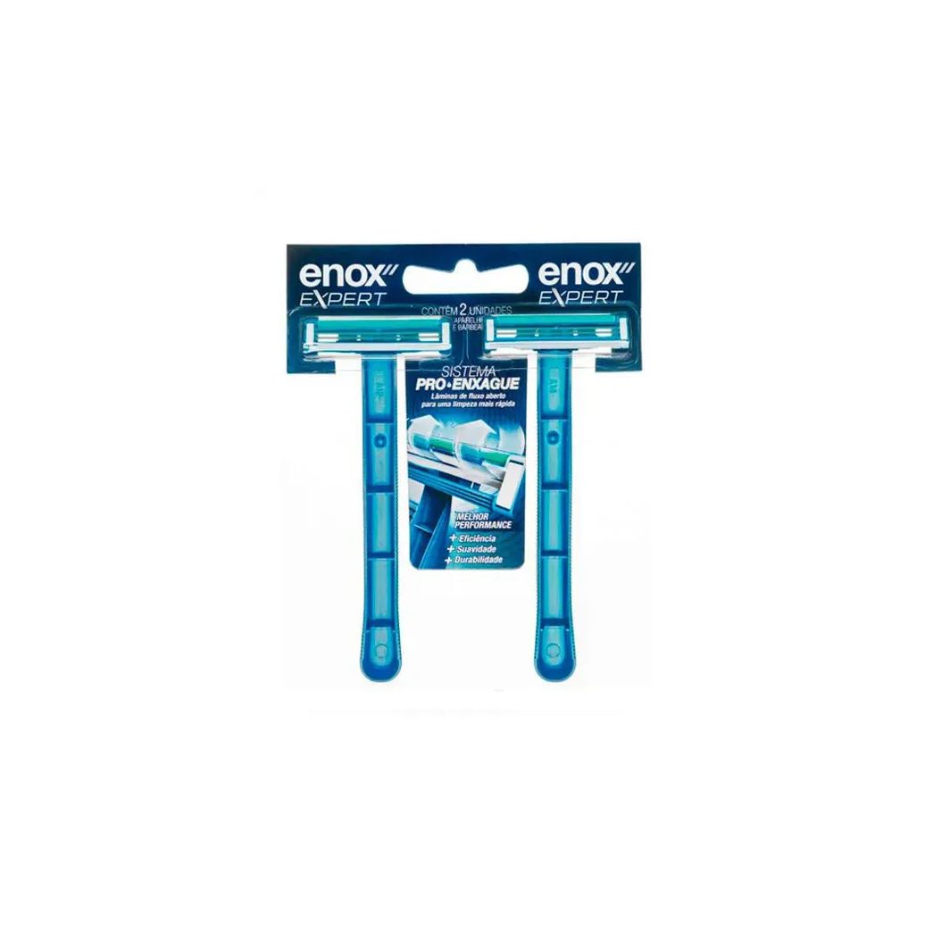 Aparelho de Barbear Enox Expert Masc C/2un