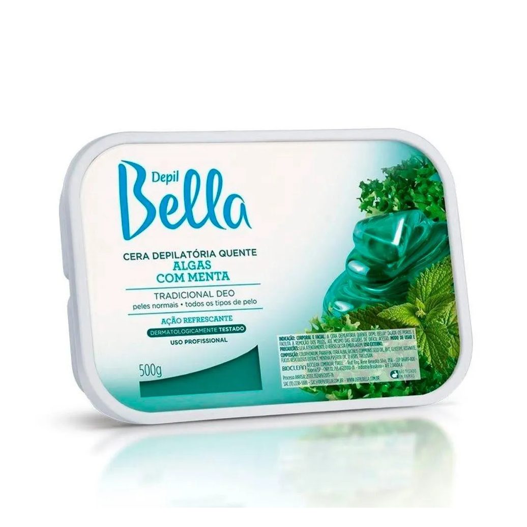 Cera Depilatória Depil Bella Algas 500g