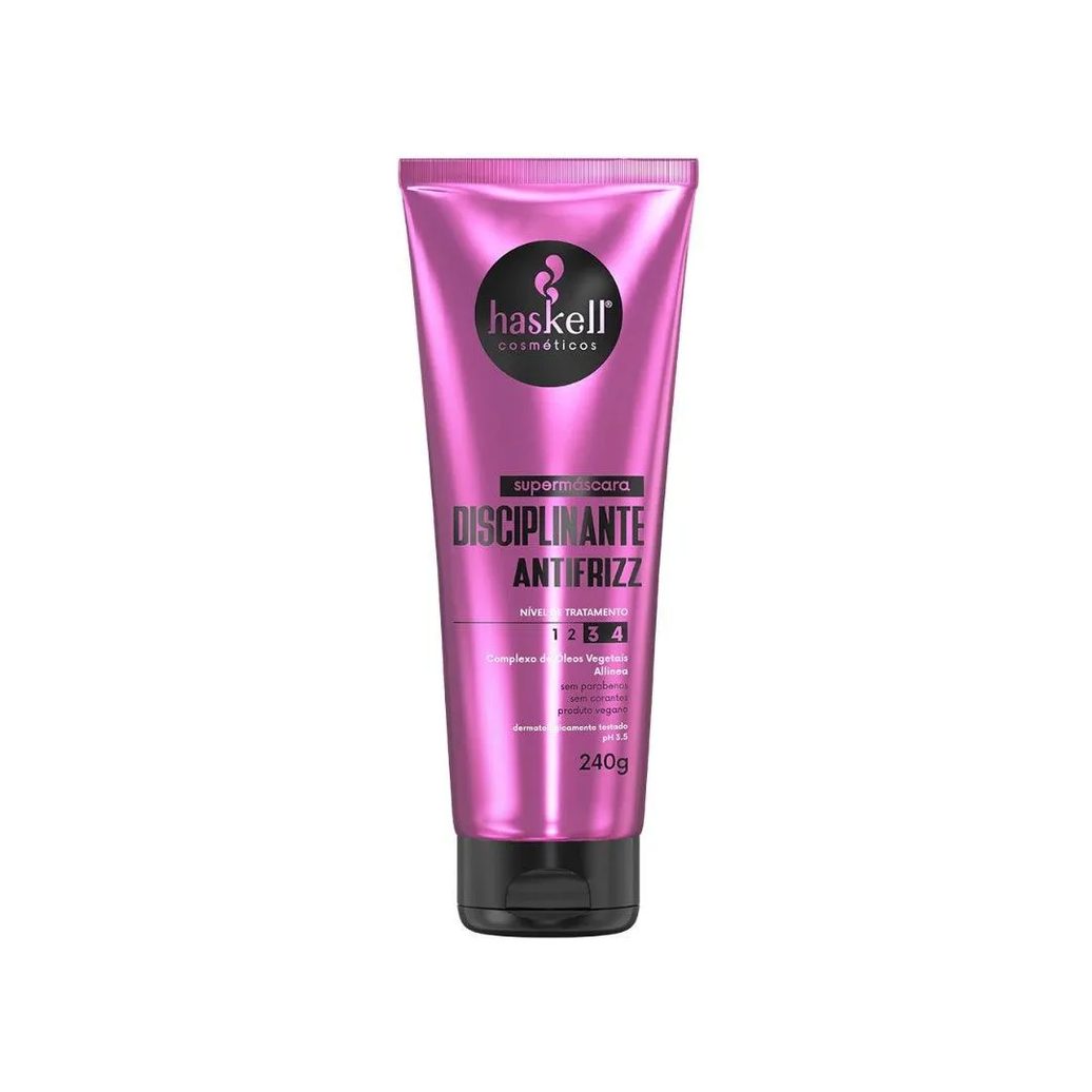 Máscara Capilar Haskell Disciplinante Antifrizz 240gr