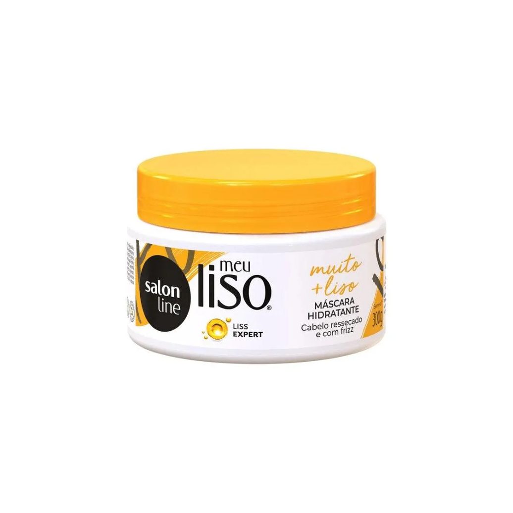 Máscara de Hidratação Salon Line Meu Liso #maiz Liso Amido Milho 300g