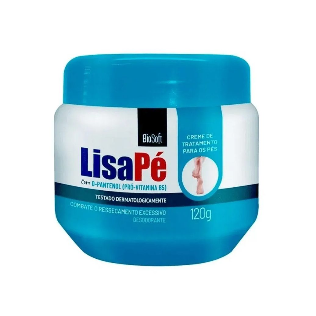 Desodorante para Pés Creme Lisape D Pantenol 120g