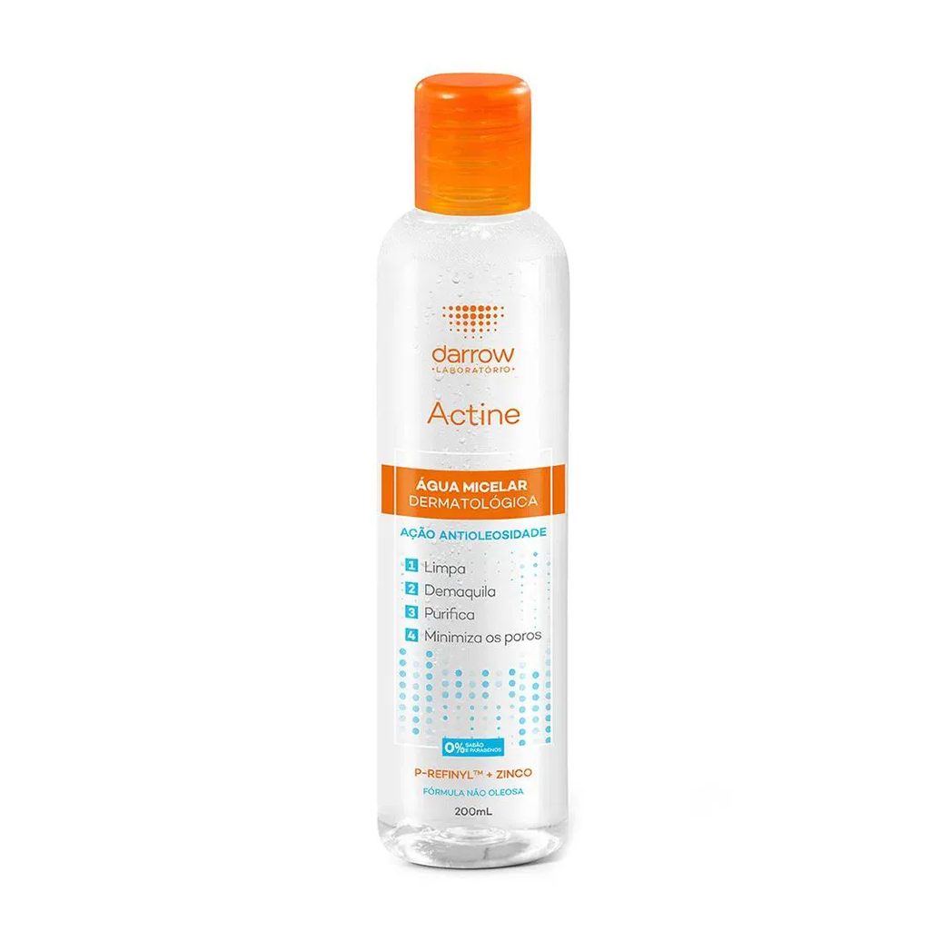 Darrow Actine Água Micelar Dermatológica 200ml