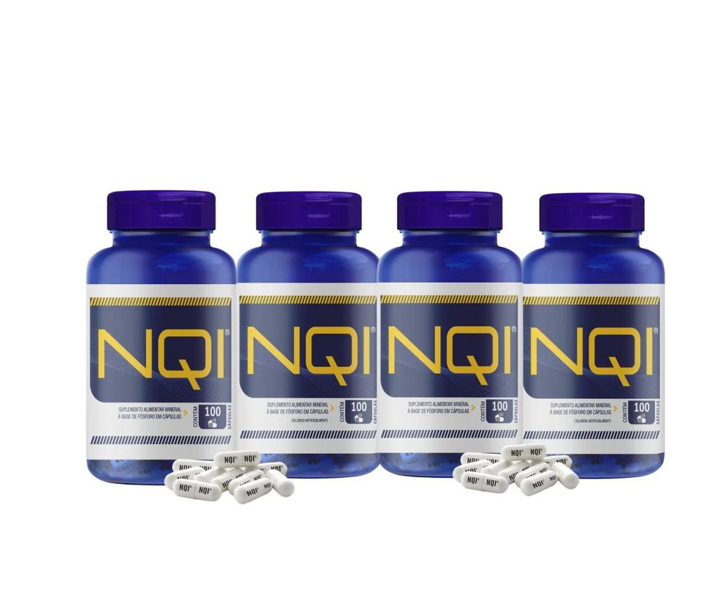 Kit 4x Nqi (100 Cápsulas) Gaction