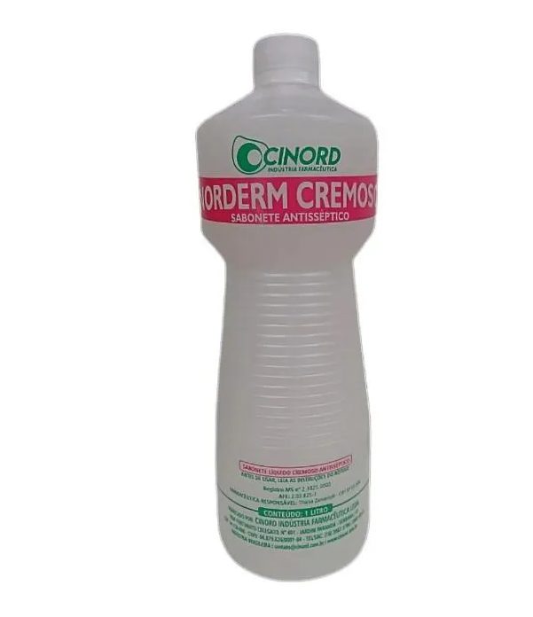 Sabonete Antisséptico Norderm Cremoso Cinord 1L
