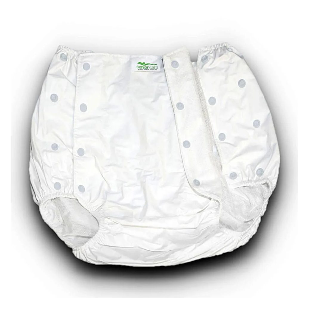 Calça Plástica Geriátrica com Botão Lavável Senior Care Standard Unissex G 1 Unidade