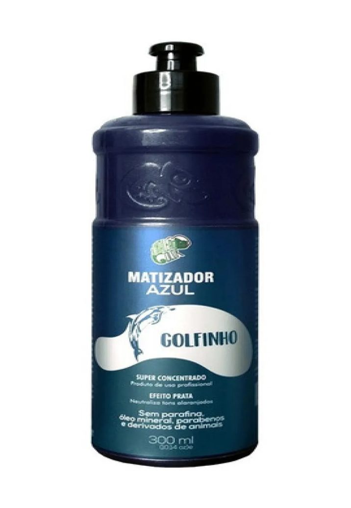 Matizador Azul Golfinho Efeito Prata Kamaleão Color 300ml