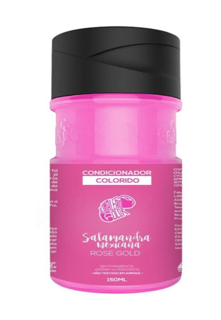 Condicionador Colorido Salamandra Rose Gold Kamaleão Color 150ml