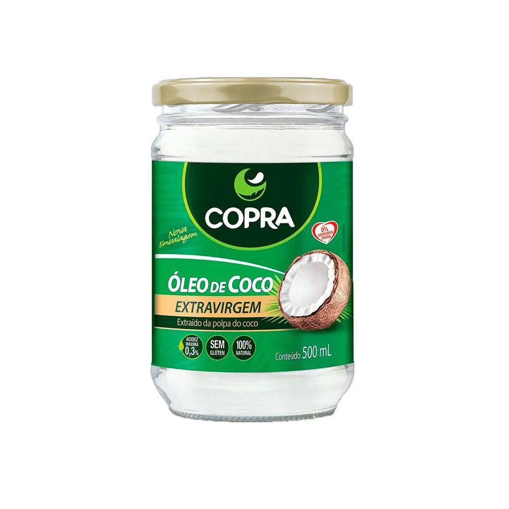 Óleo de Coco Extravirgem 500ml - Copra