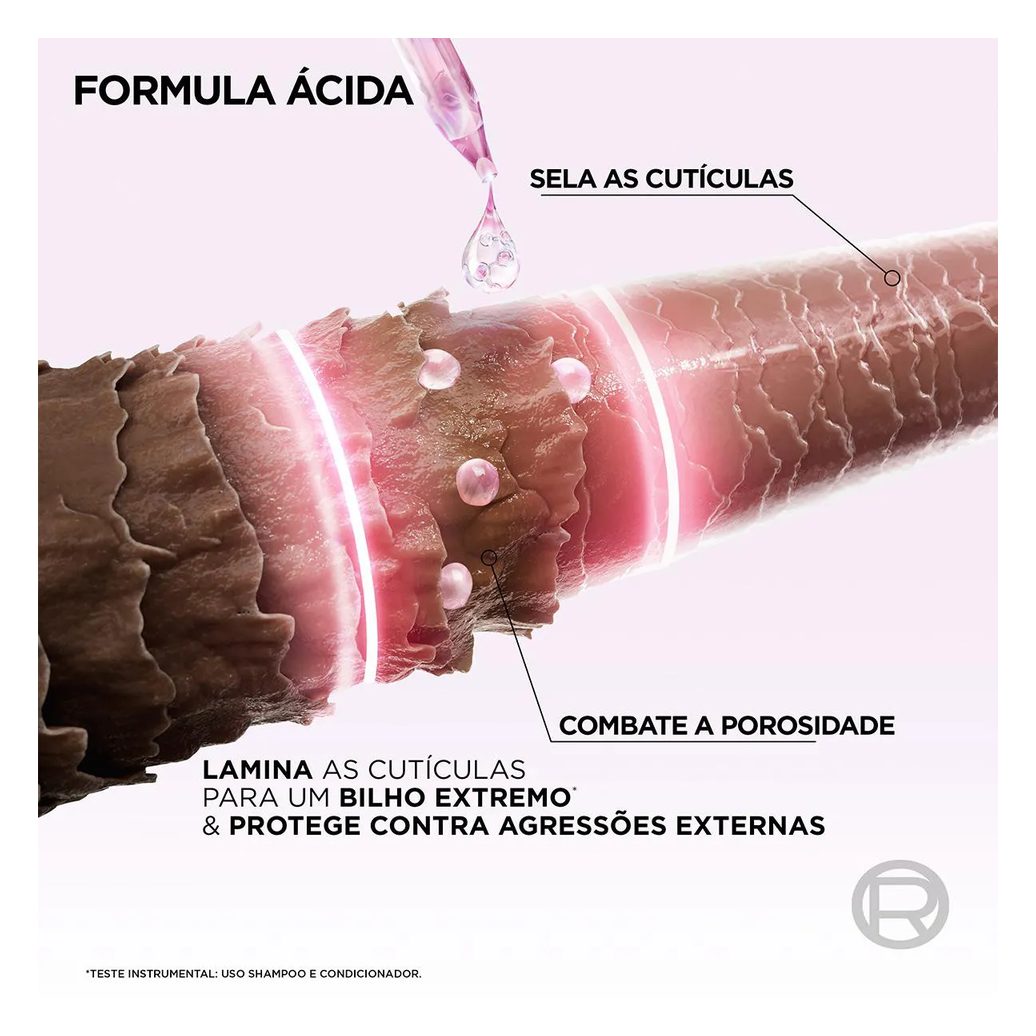 Spray Acidificante Elseve Glycolic Gloss Tratamento Antiporosidade com Ácido Glicólico 200ml