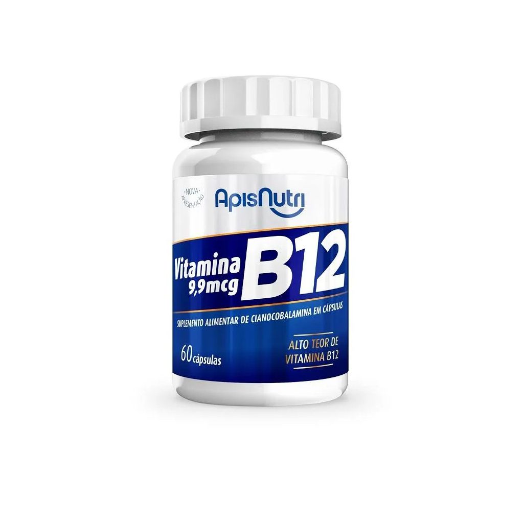 Vitamina B12 (60 Cápsulas) - Padrão: Único
