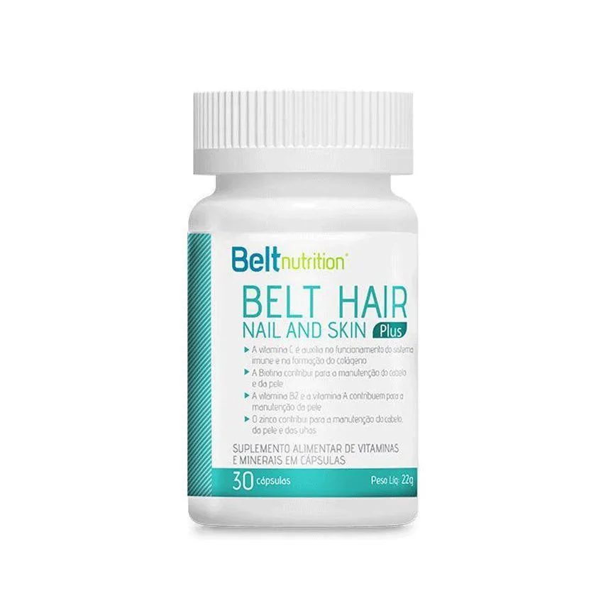 Belt Hair - Nail And Skin Plus - 30 cápsulas Gelatinosas