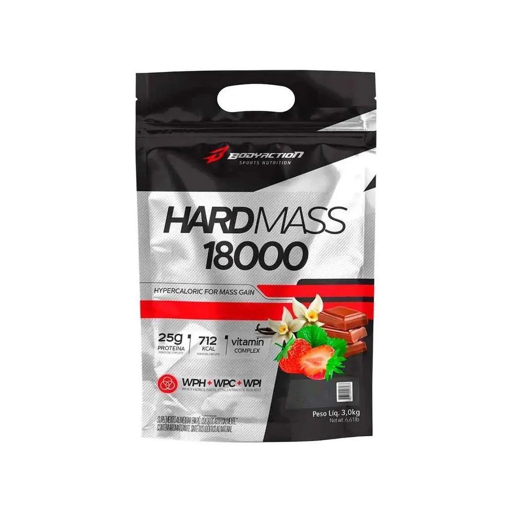 Hard Mass (3kg) - Sabor: Baunilha