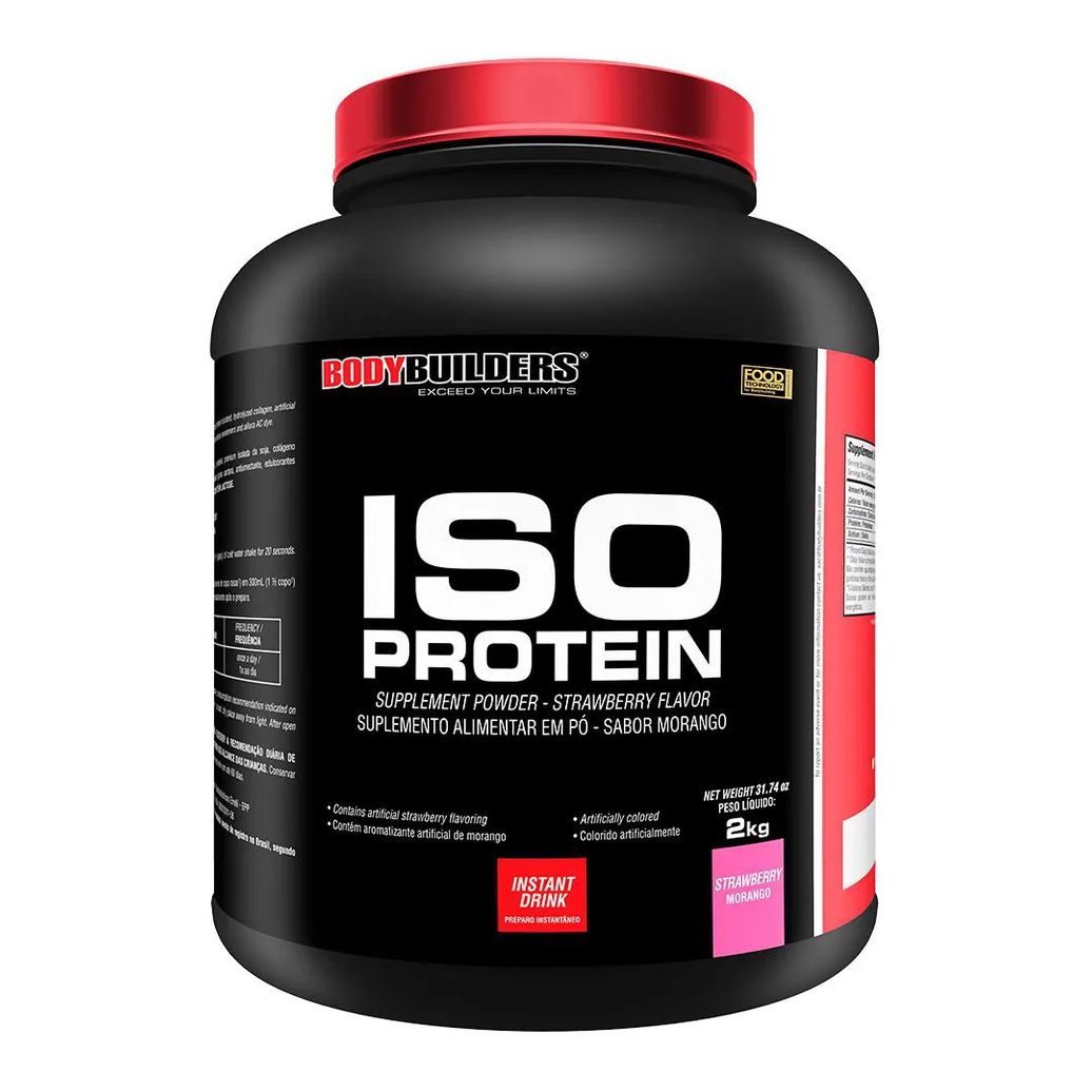 Proteínas Isoladas BodyBuilders Iso Protein Baunilha 2kg