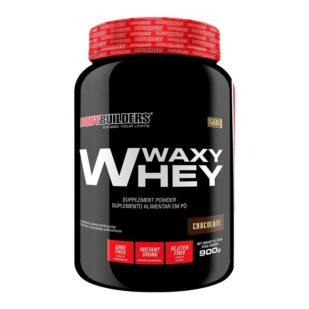 Whey Protein Waxy Whey Pote 900g - Suplemento para Definição e Performance - Bodybuilders Baunilha