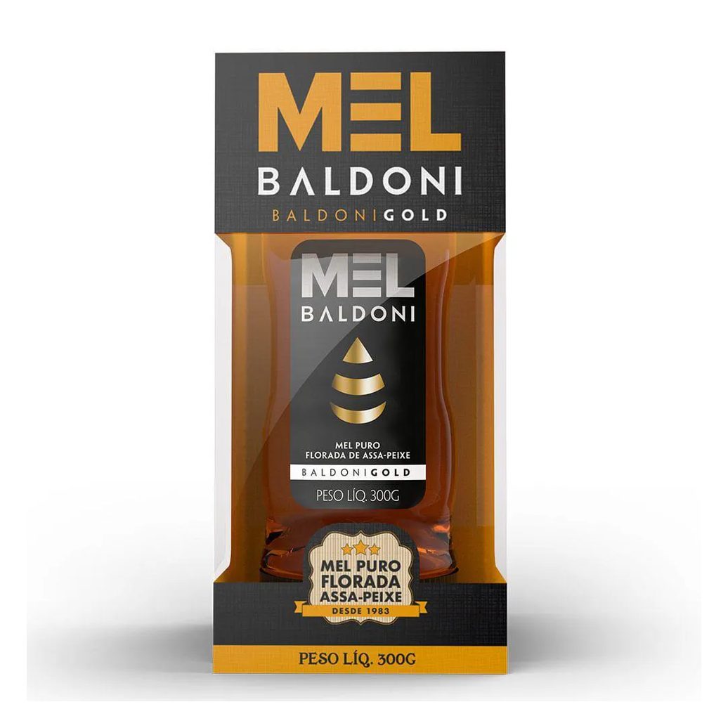 Mel Gold Flor de Assa-peixe 300gr - Baldoni