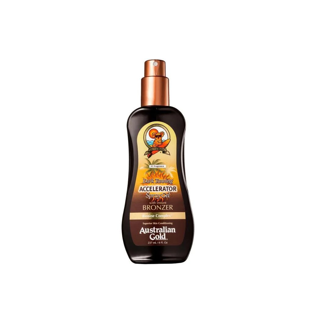 ACELERADOR DE BRONZEADO AUSTRALIAN GOLD SPRAY DARK TANNING BRONZER - 237ML