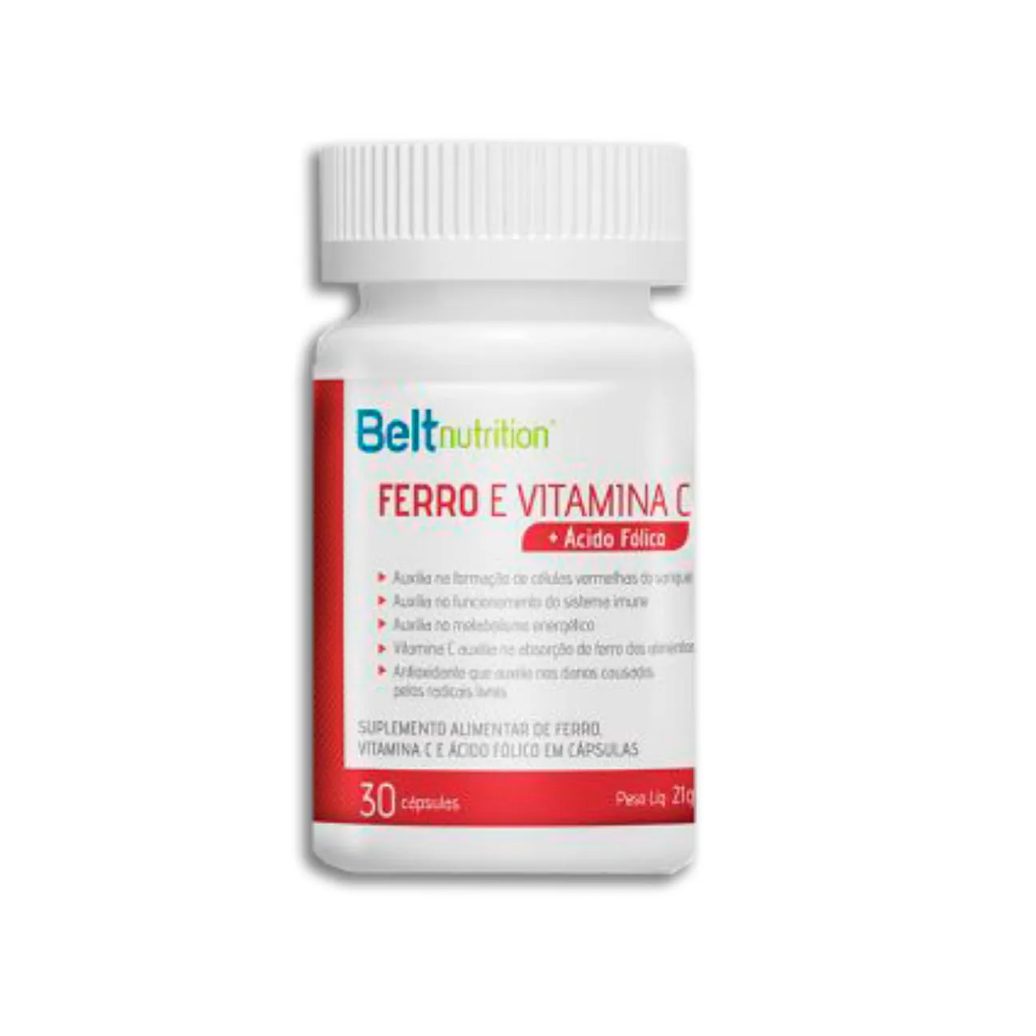 Multivitamínico Belt Ferro com Vitamina C+ácido Fólico