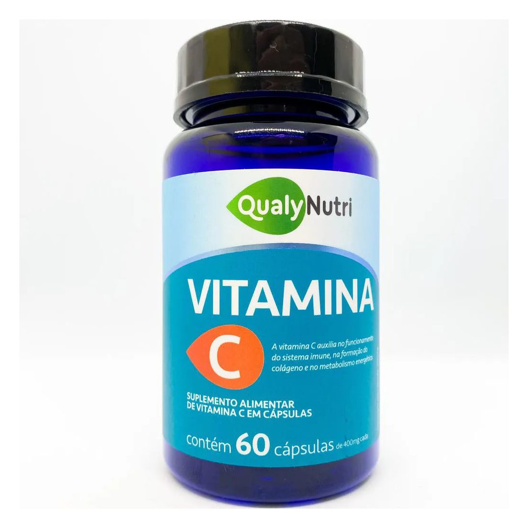 Vitamina C 400Mg C/60 cápsulas - Qualy Nutri