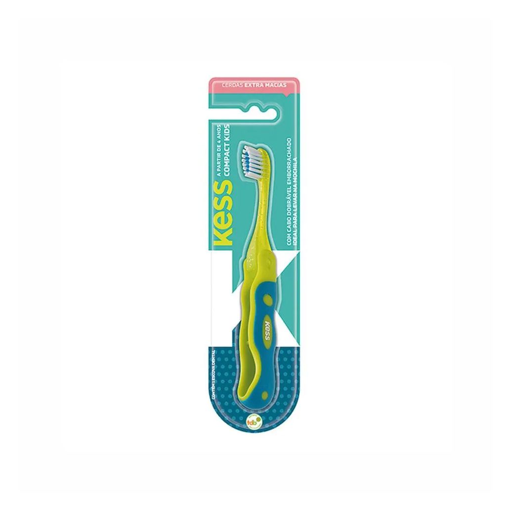 Escova Dental Kess Compact Extra Macia