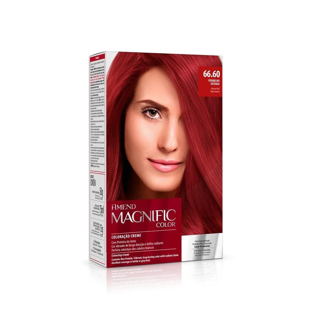 Tintura Amend Magnific Color 66.60 Vermelho Intenso