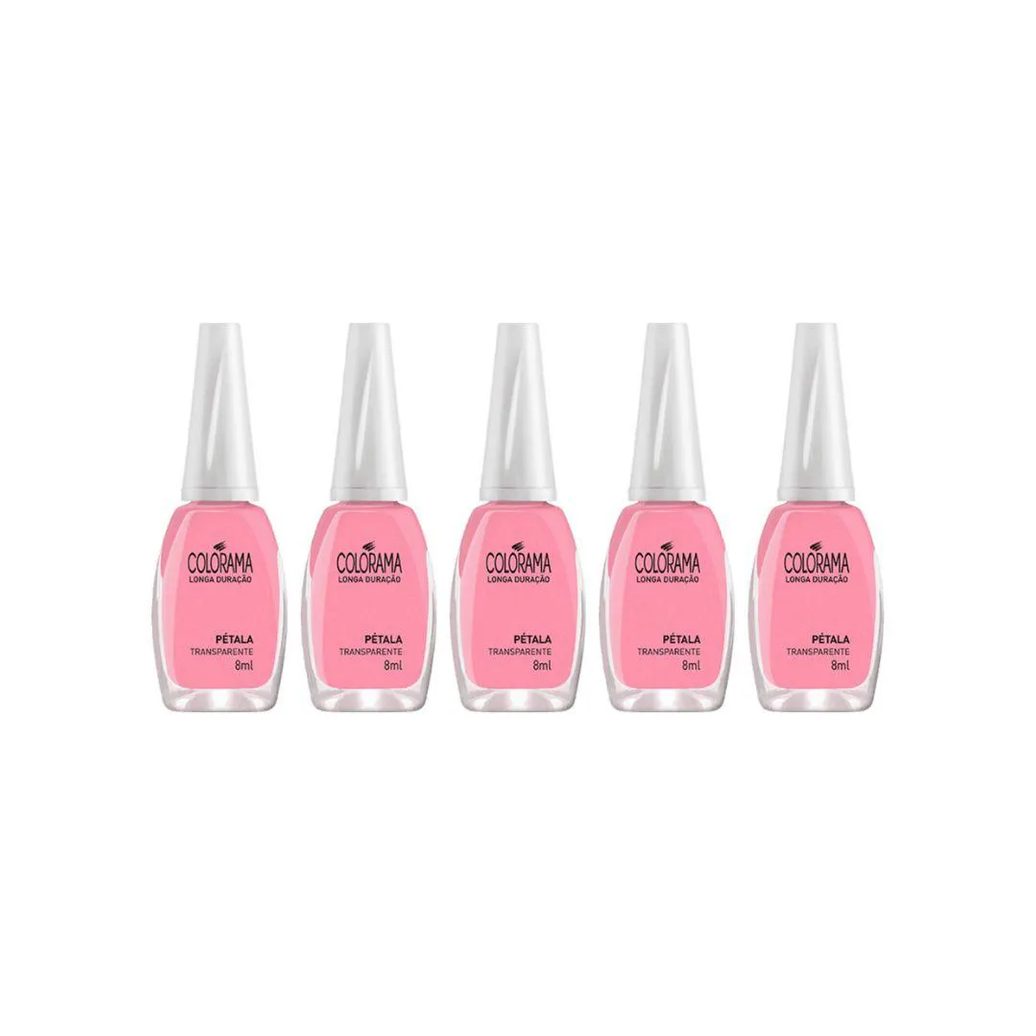 Kit Esmalte Colorama Natural Petala (5 Unidades)