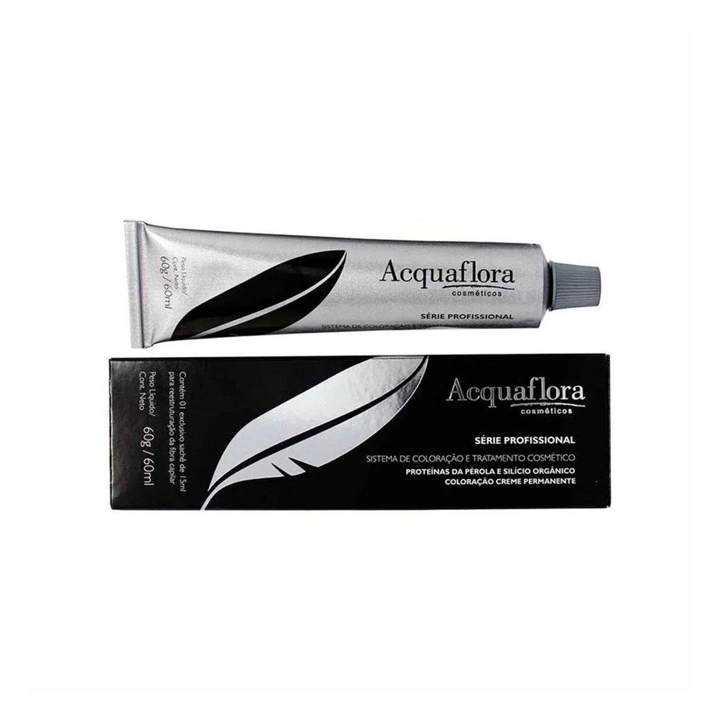 Tintura Acquaflora 7.7 Louro Natural Marrom