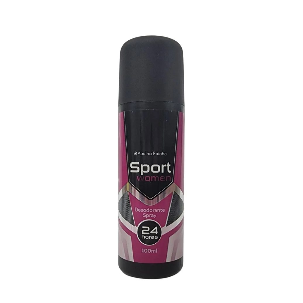 Desodorante Spray Antitranspirante Sport Women Abelha Rainha 100ml