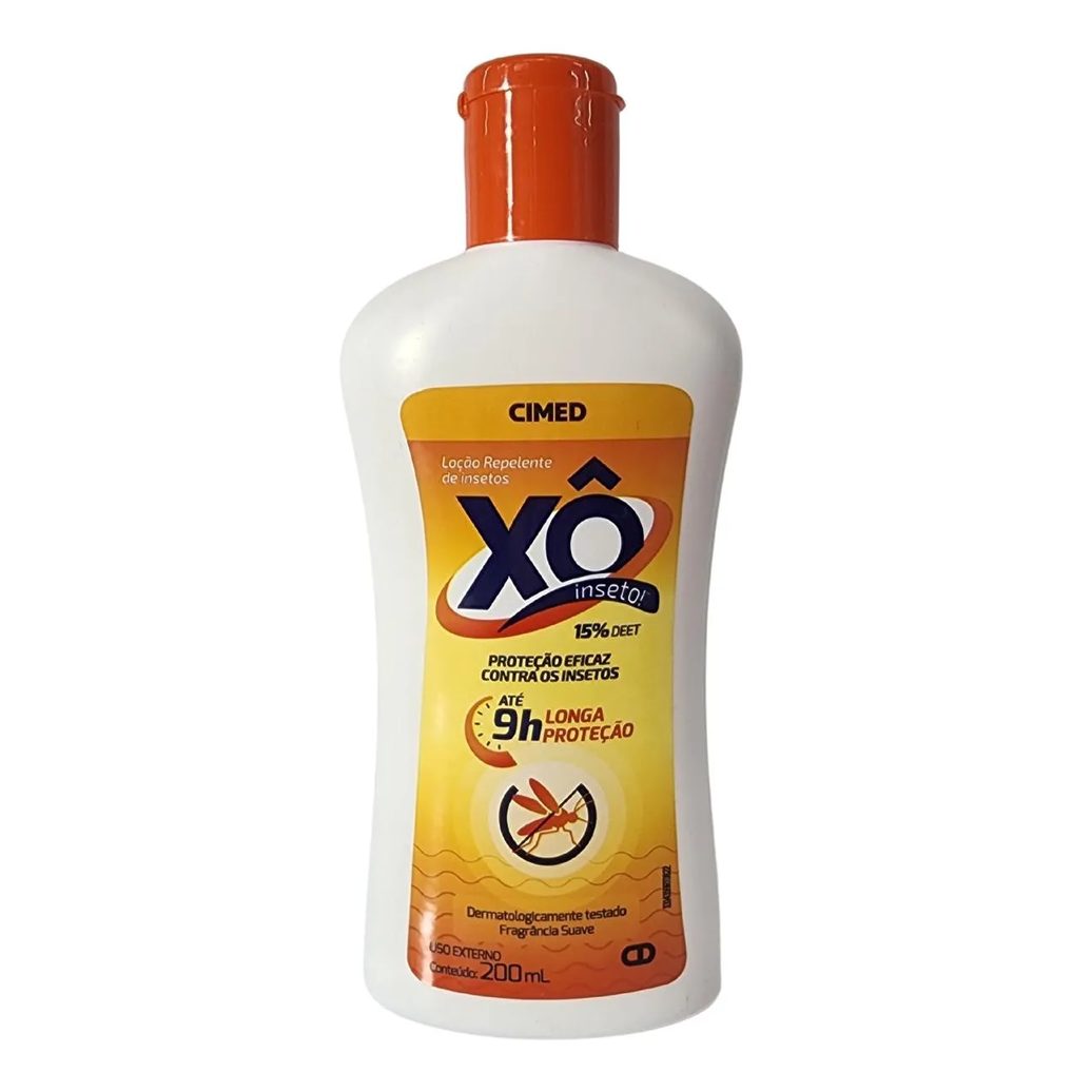 Repelente de Insetos Loção Xô Inseto! 15% Deet Cimed 200ml