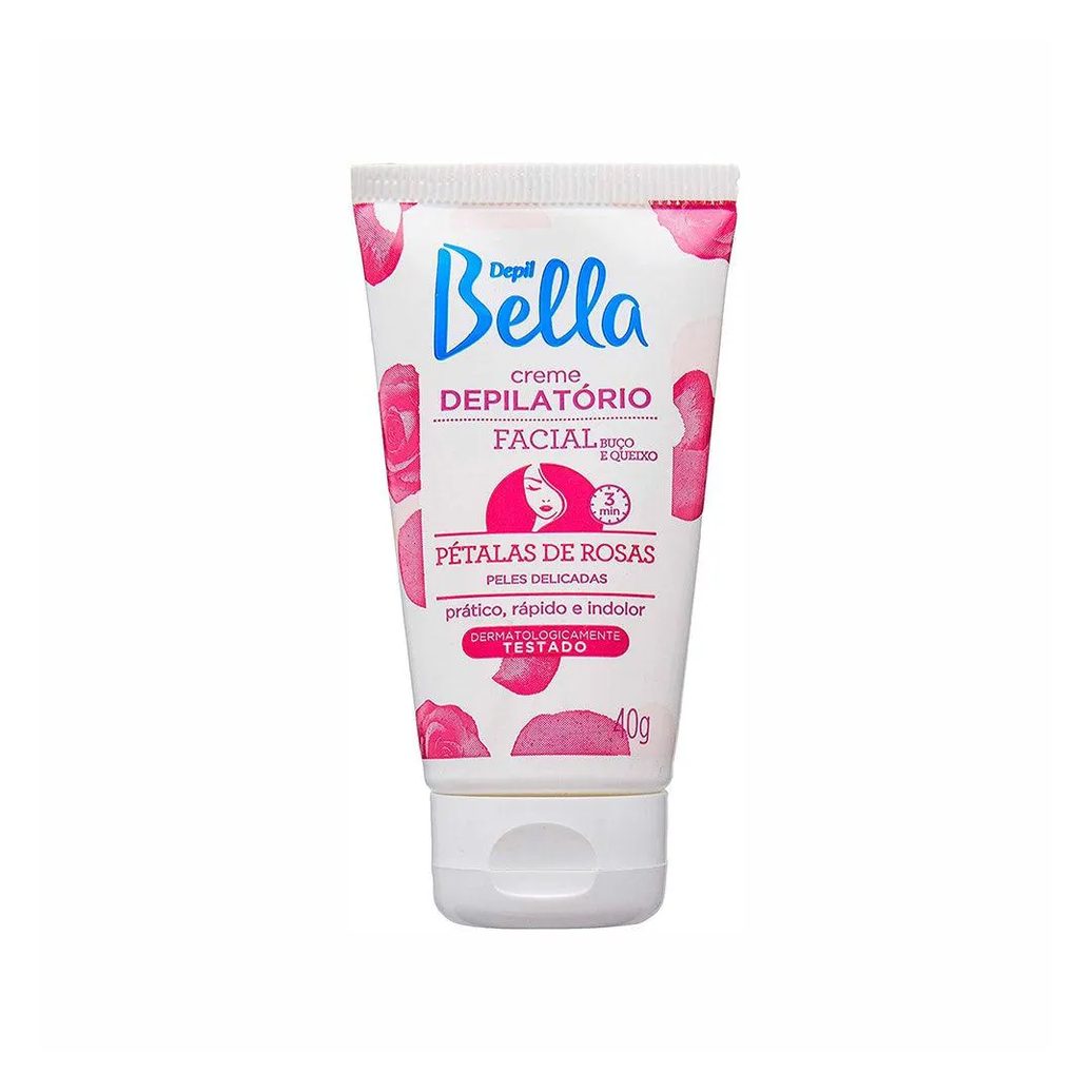 Creme Depilatório Facial Depil Bella Pétalas 40g