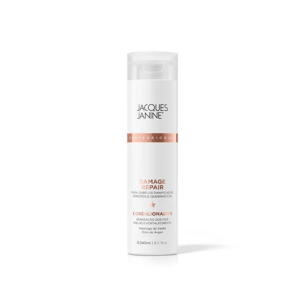 Condicionador Jacques Janine Reparação Danos Hidratação Profunda 240ml