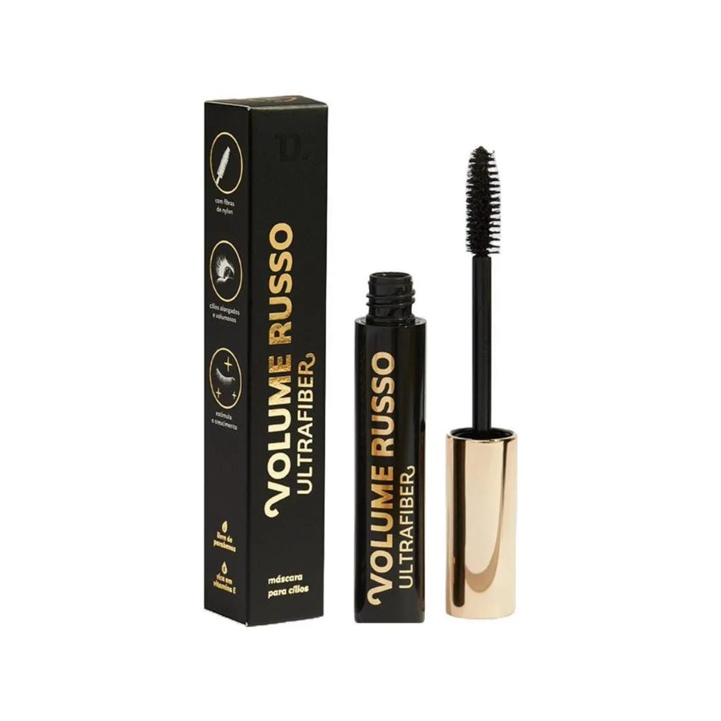 Máscara Cílios Dailus Volume Russo Ultrafiber