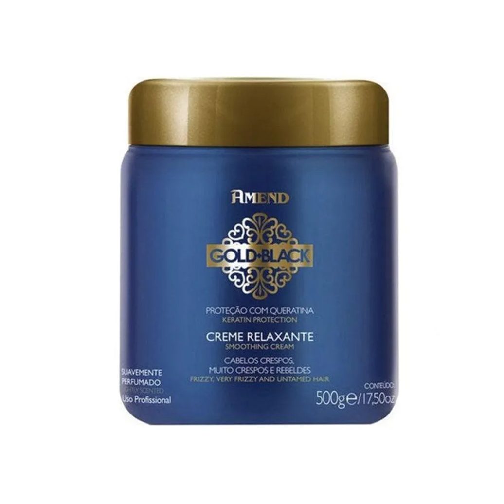 Creme Relaxante Amend Gold Black 500g