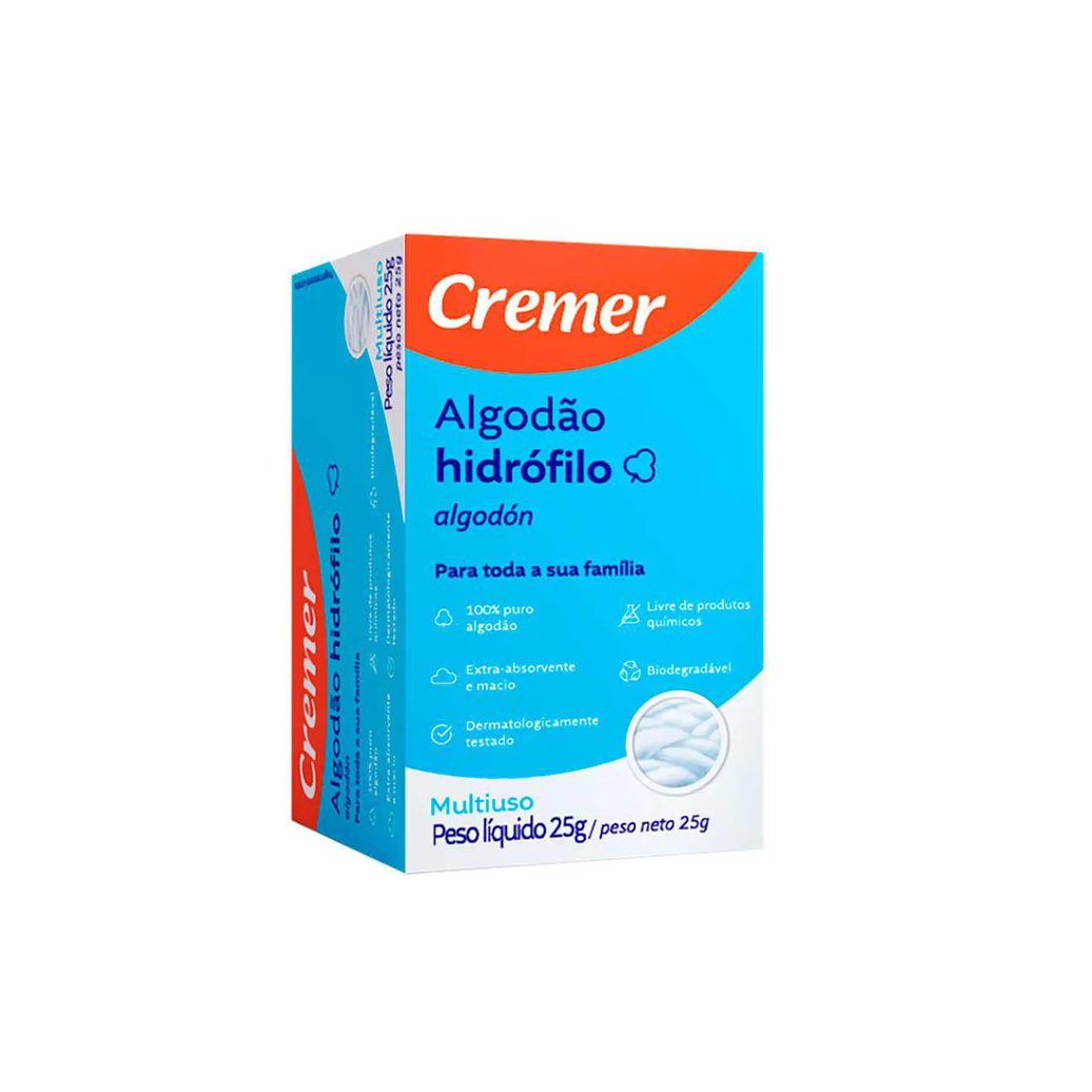 Algodão Hidrófilo Apolo Rolo 250g - Unidade
