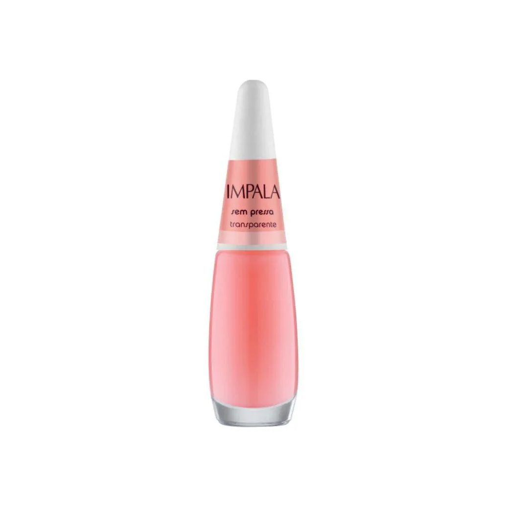Esmalte Impala Coleção a Cor da Sua Moda Transparente sem Pressa 7,5ml