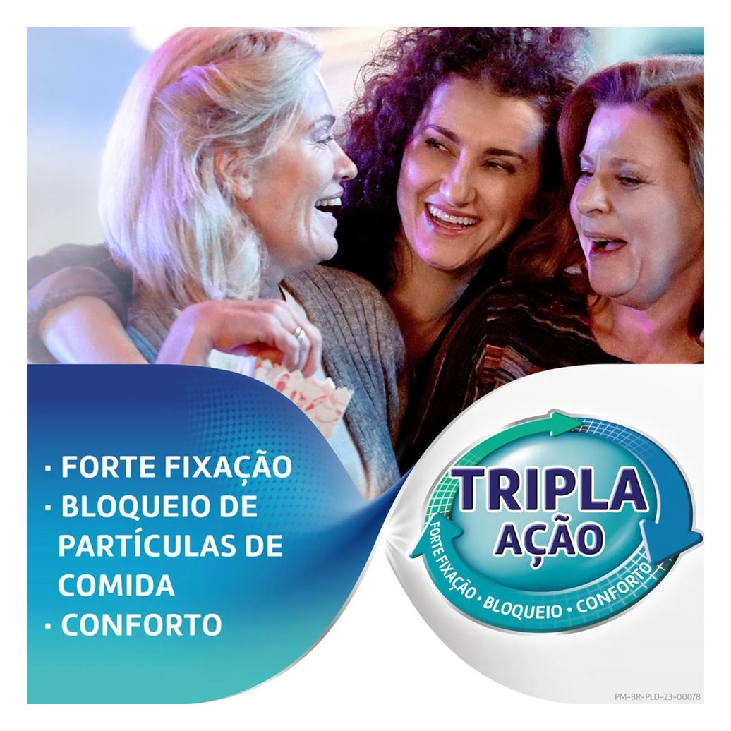 Creme Fixador de Dentadura Ultra Corega Tripla Ação Sem Sabor com 20g