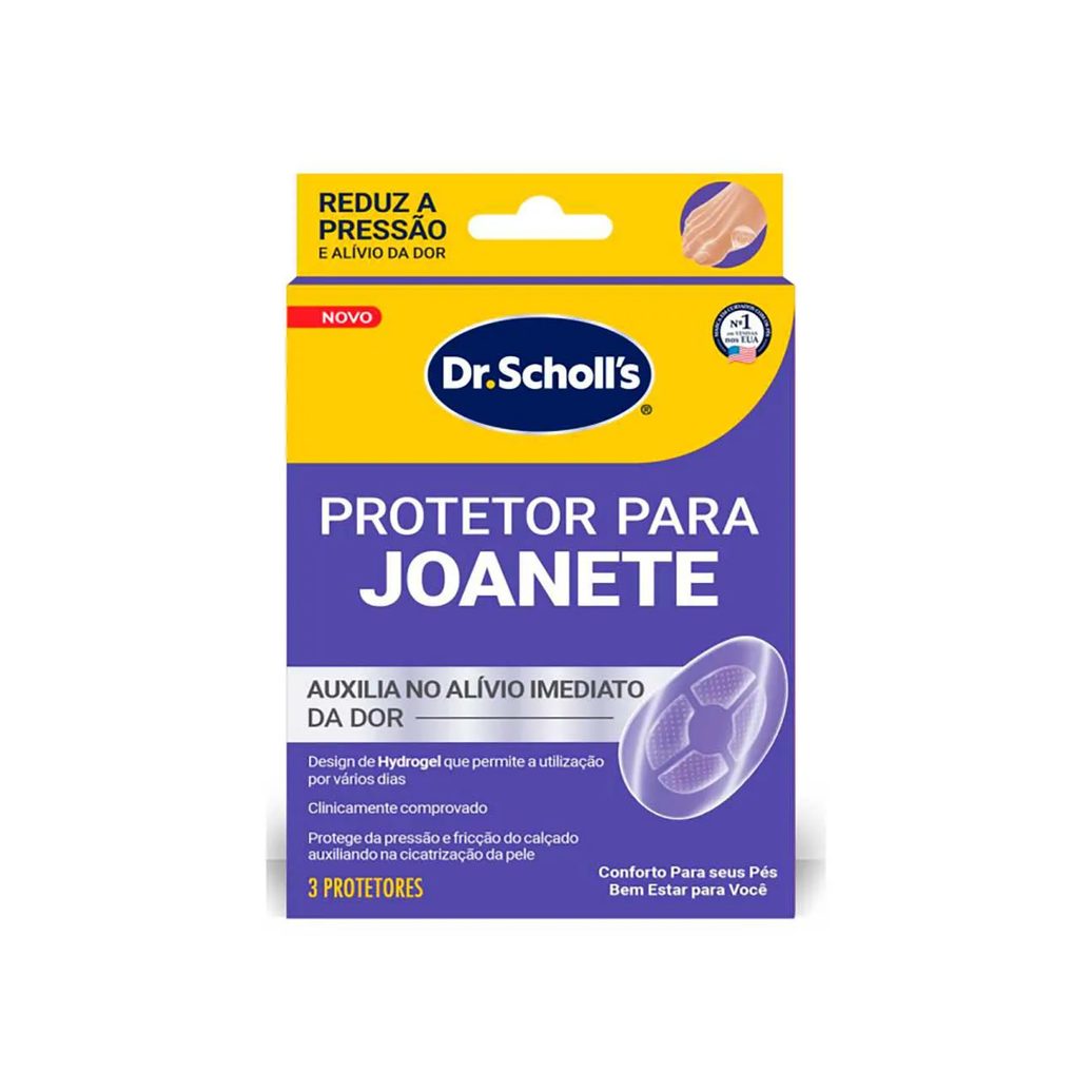 Protetor para Joanete Dr. Scholl’s 3 unidades